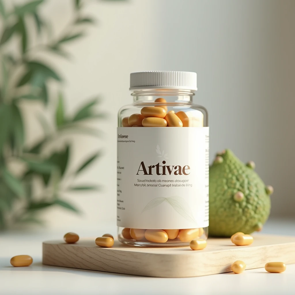 Arterivae supplement bottle side angle
